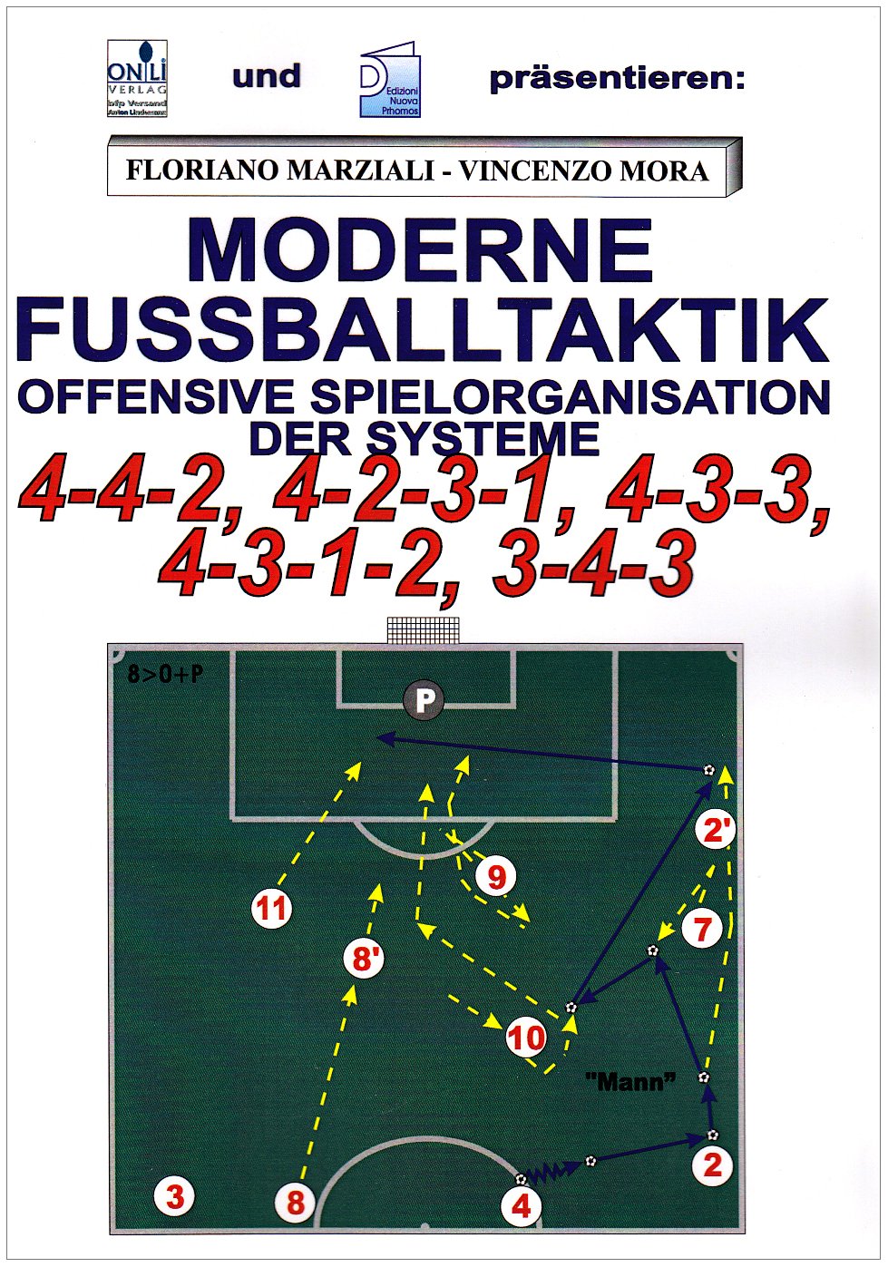 Moderne Fußballtaktik: Offensive Spielorganisation der Systeme 4-4-2, 4-2-3-1, 4-3-3, 4-3-1-2, 3-4-3 Leisure & Fun