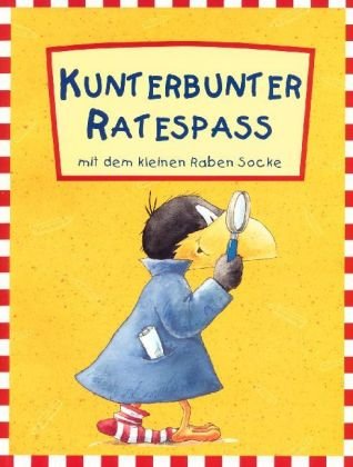 Kunterbunter Ratespaß mit dem kleinen Raben Socke: Beschäftigungsbuch Tiptoi & Games
