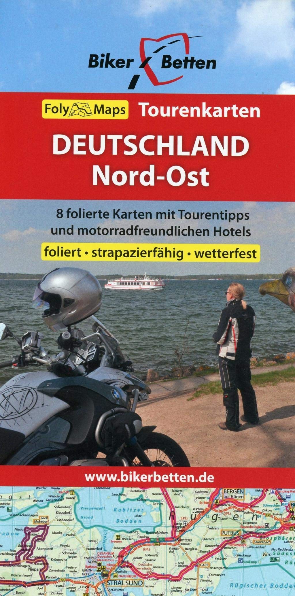 FolyMaps Tourenkarten Set Deutschland Nord-Ost Leisure, Home & Garden