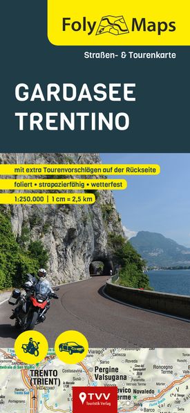 FolyMaps Gardasee Trentino 1:250 000 Leisure, Home & Garden Books