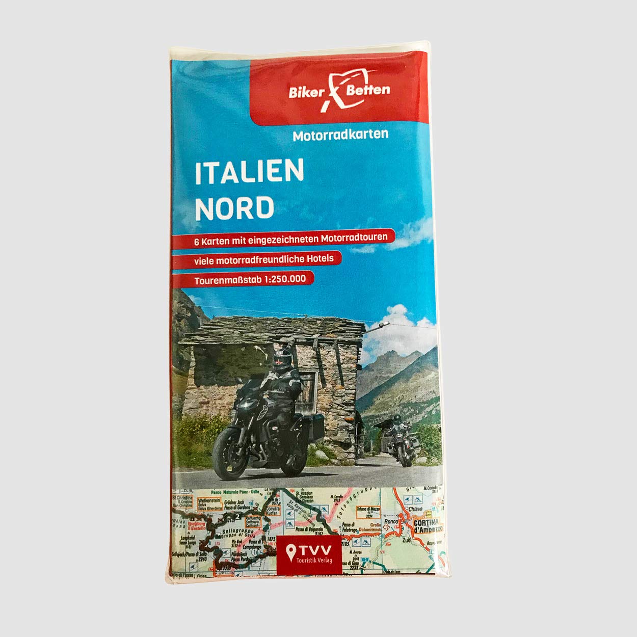 Motorradkarten Set Italien Nord Leisure, Home & Garden