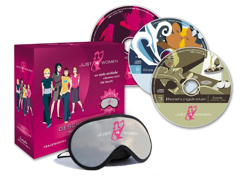 Just4Women. Frauenabend. Ibiza Nights. Beziehungskisten. 3 CDS. (Just 4 Women). Geschenkbox mit 3 Episoden und eine entspannenden Eye Mask Historical Fiction