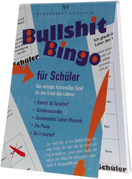 Bullshit Bingo für Schüler: Das witzige Spiel für verschiedene Schulszenarien (Spieleblöckchen) School books