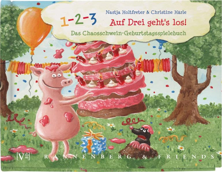 Auf drei geht's los: Das Chaos-Schwein-Geburtstagsspielebuch (Geschenkbuch: Gutscheinbuch) Parents & Children