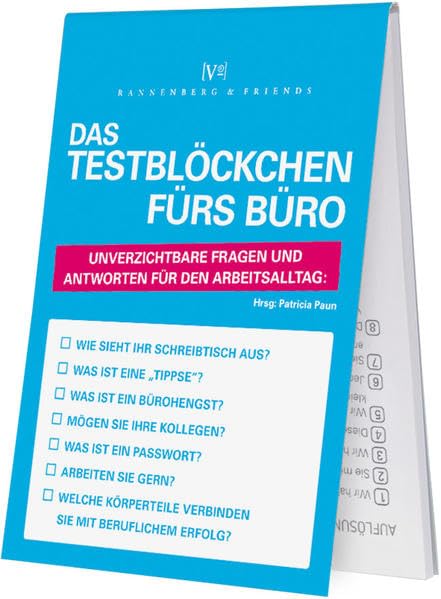 Das Testblöckchen fürs Büro: Spieleblöckchen Humour & Satire