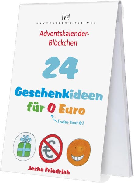24 Geschenkideen für 0 Euro: Adventskalenderblöckchen (Spieleblöckchen) Humour & Satire