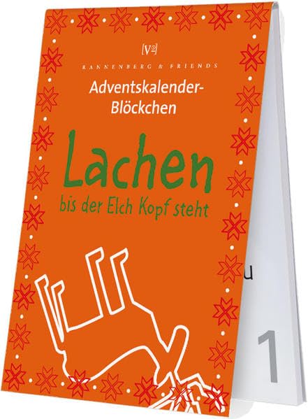 Lachen bis der Elch Kopf steht Weihnachtswitze: Adventskalenderblöckchen (Spieleblöckchen) Humour & Satire