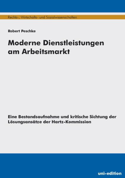 Moderne Dienstleistungen am Arbeitsmarkt book