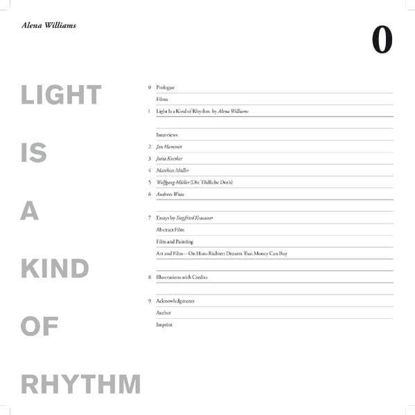 Light Is a Kind of Rhythm (Reihe Projektiv) - Williams, Alena book