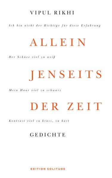 Allein jenseits der Zeit: Gedichte (Reihe Literatur) Poetry