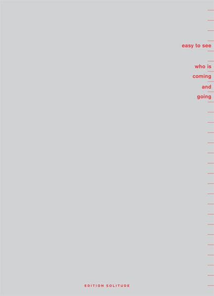 Jahrbuch 11. Easy To See Who Is Coming and Going (Reihe Projektiv) Film, Art & Culture