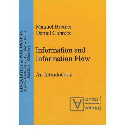 Product Image: Information And Information Flow: An Introduction