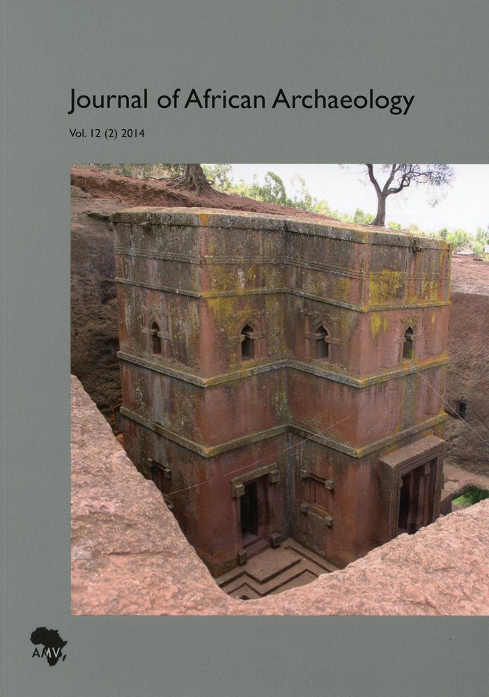 Journal of African Archaeology Vol. 12 (2) 2014 Social Sciences