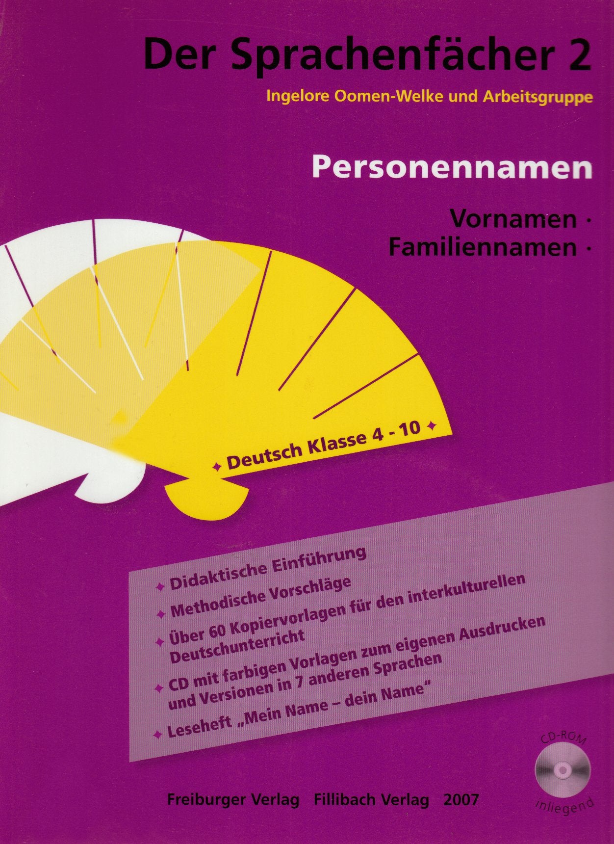 Der Sprachenfächer 2: Personennamen: Vornamen - Familiennamen Education & Training