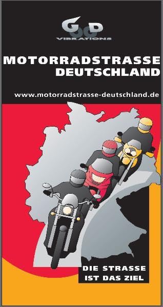 Motorradstrasse Deutschland: MSD - Kartenbox: Die Strasse ist das Ziel. Laminiert Leisure, Home & Garden