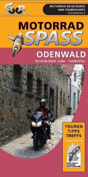 Odenwald - Hohenloher Land - Taubertal: 1:290.000 (Motorradspass / Laminierte Landkarte mit Reiseführer der Region. Eingezeichnete Touren, Tipps, Treffs, und Übernachtungsmöglichkeiten) Leisure, Home & Garden