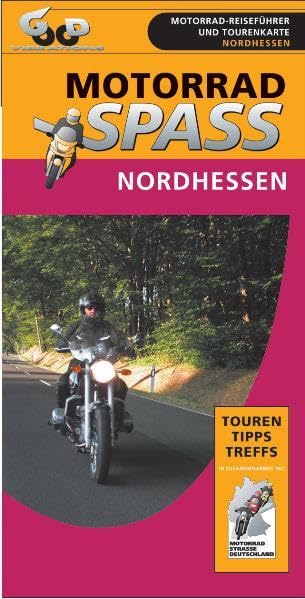 Nordhessen: 1:260.000: Touren, Tipps, Treffs. Laminiert. Beschreib- und abwischbar (Motorradspass / Laminierte Landkarte mit Reiseführer der Region. ... Treffs, und Übernachtungsmöglichkeiten) Leisure, Home & Garden