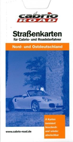 Cabrio Reisekarten Nord- und Ostdeutschland 1 : 250 000 (Cabrio Reisekarten 1:250.000 / Jeweils 8 laminierte Landkarten) Leisure, Home & Garden