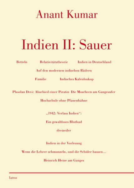 Product Image: Indien: Sauer: Erzählungen