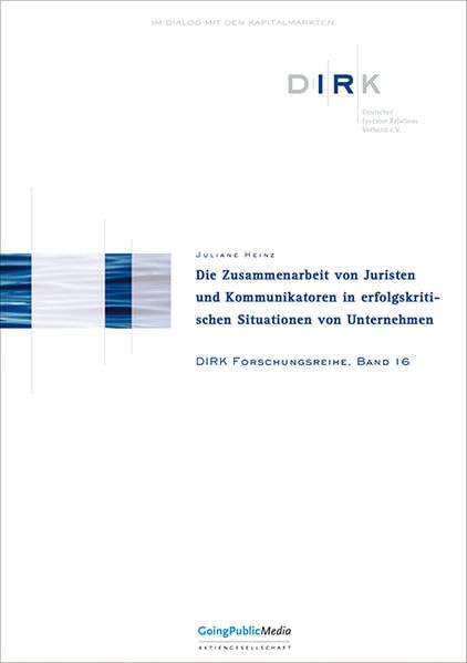 Die Zusammenarbeit von Juristen und Kommunikatioren in erfolgskritischen Situationen von Unternehmen Law