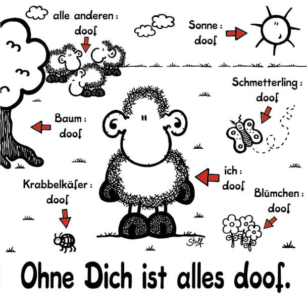 Ohne Dich ist alles doof Humour & Satire