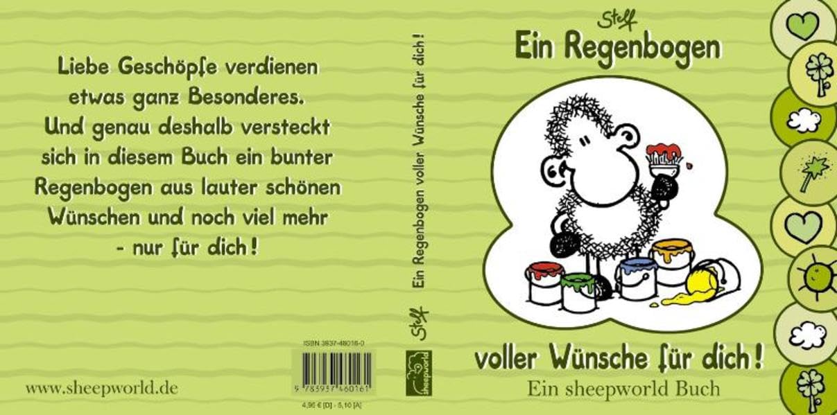 Ein Regenbogen voller Wünsche für dich!: Ein sheepworld Buch Living & Furnishing