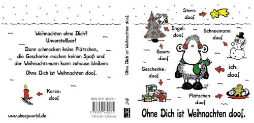 Ohne dich ist Weihnachten doof: Ein sheepworld Buch - Trotz Ladenpreisaufhebung keine Remissionen möglich. Lifestyle