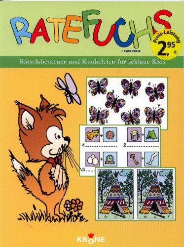 Ratefuchs: Rätselabenteuer und Knobeleien für schlaue Kids Tiptoi & Games
