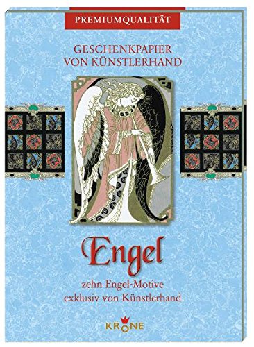 Geschenkpapier Engel: zehn Engel-Motive exklusiv von Künstlerhand Film, Art & Culture
