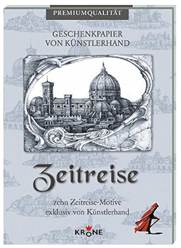 Geschenkpapier Zeitreise: zehn Zeitreise-Motive exklusiv von Künstlerhand Film, Art & Culture