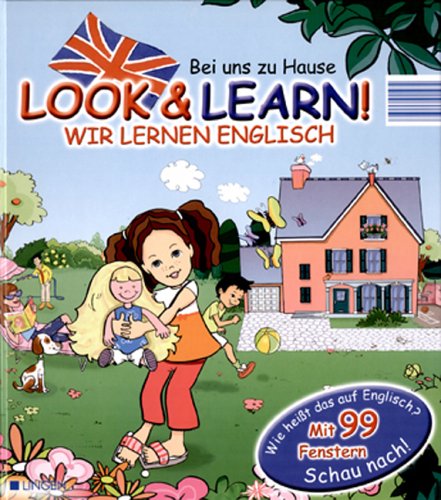 Look & Learn! Wir lernen Englisch bei uns zu Hause Foreign Languages ​​& Dictionaries