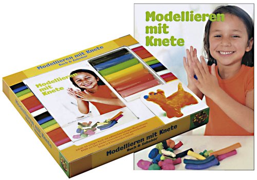 Modellieren mit Knete, m. 8 Knetstangen Books