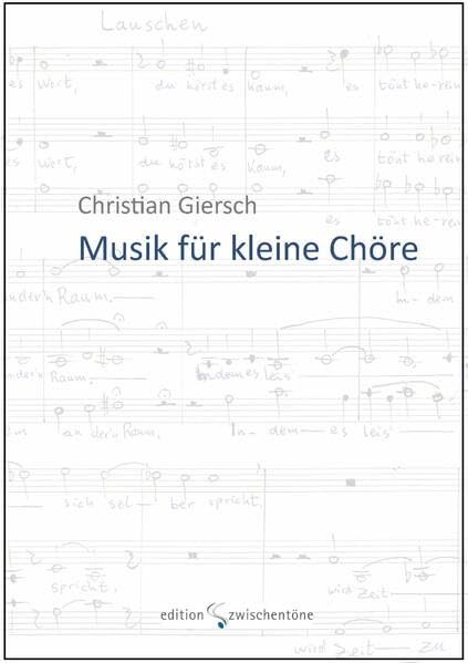 Musik für kleine Chöre Sheet Music