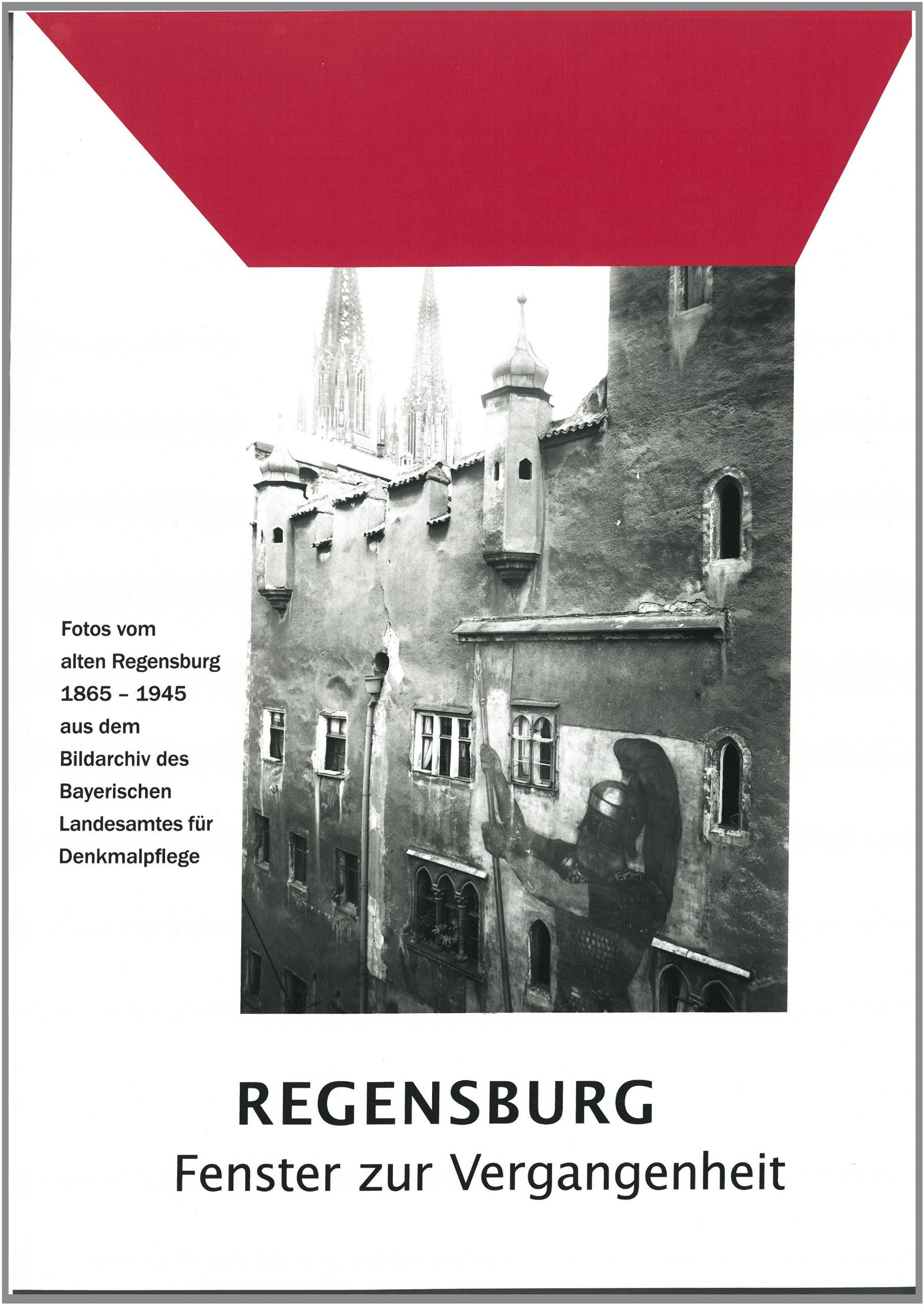 Regensburg. Fenster zur Vergangenheit: Fotos vom alten Regensburg 1865-1945 aus dem Bildarchiv des Bayerischen Landesamtes für Denkmalpflege Architecture