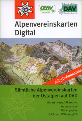 Alpenvereinskarten Digital: Sämtliche Alpenvereinskarten der Ostalpen auf DVD Other software
