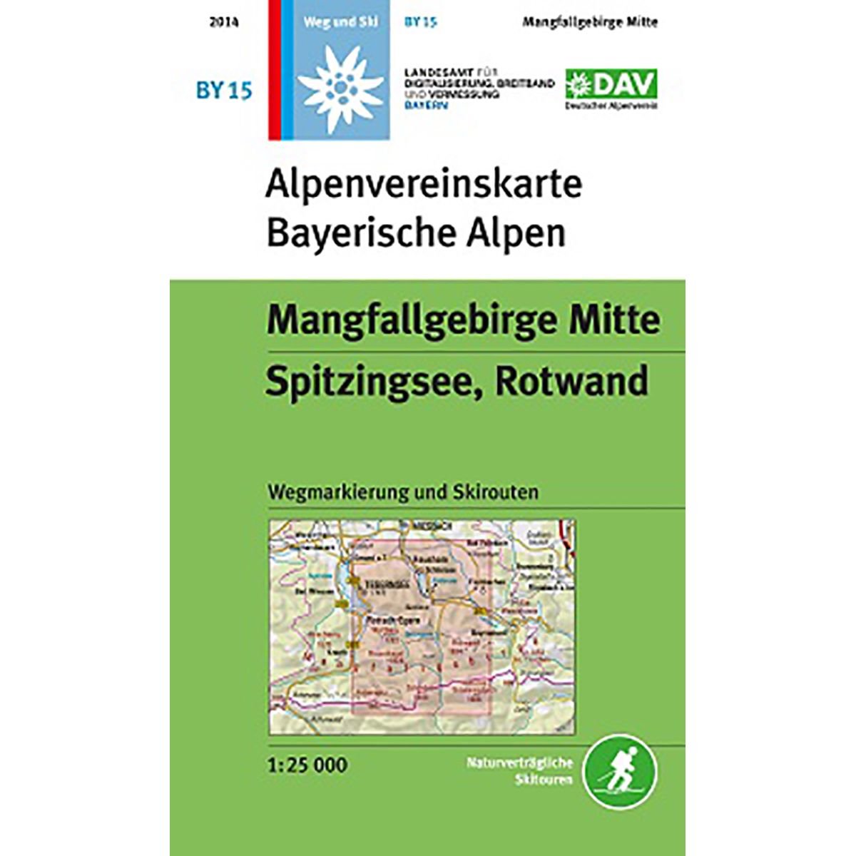 Mangfallgebirge Mitte, Spitzingsee, Rotwand: Wegmarkierung und Skirouten: Wegmarkierung und Skirouten. Naturverträgliche Skitouren (Alpenvereinskarten) Leisure, Home & Garden