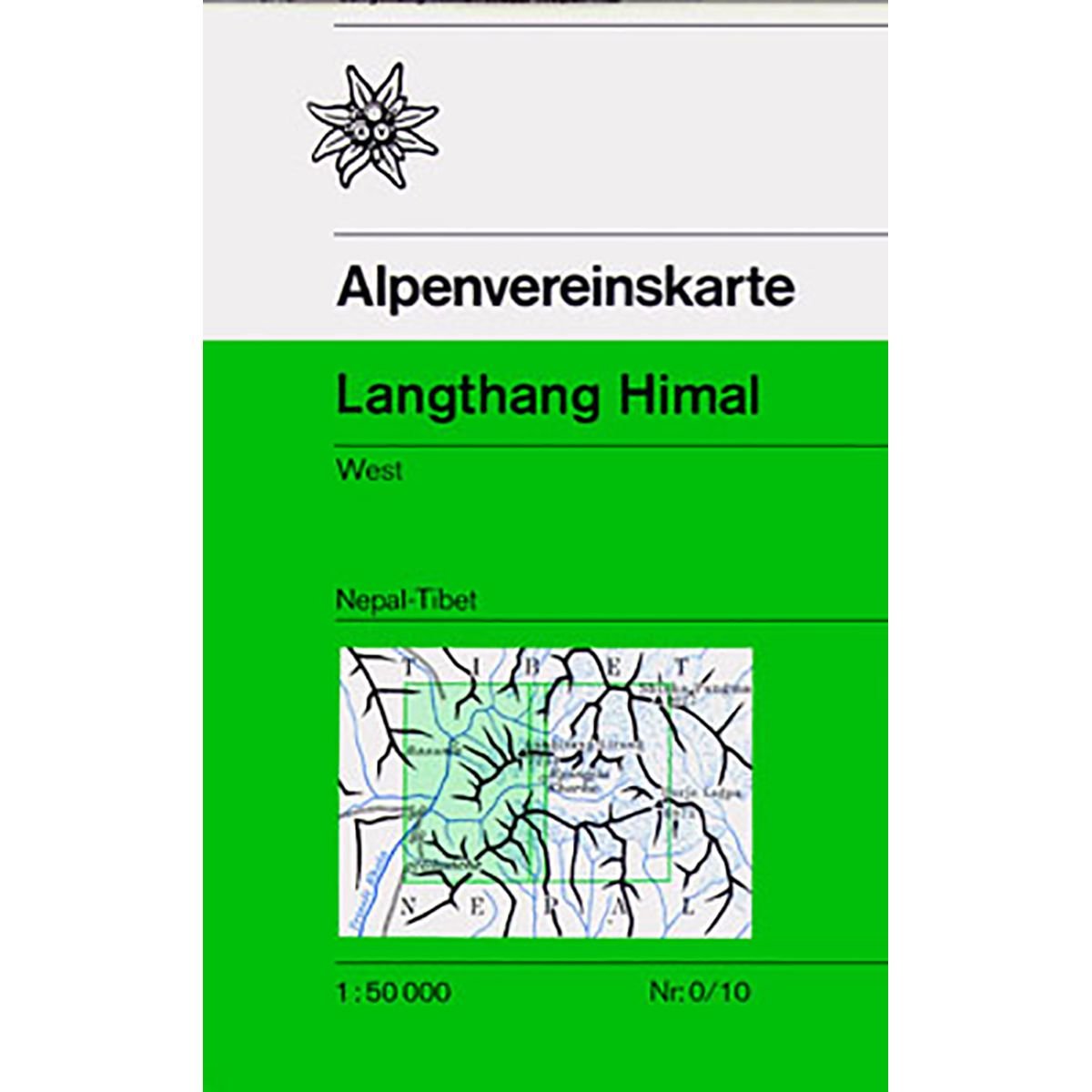 Langthang Himal, West (Nepal-Tibet): Trekkingkarte 1:50.000 (Alpenvereinskarten) Leisure, Home & Garden