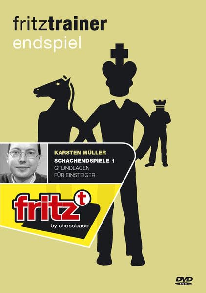 Schachendspiele, 1 DVD-ROM.Tl.1: Grundlagen für Einsteiger. Für Windows 98 SE, 2000, XP, Windows Media Player 9.0 PC
