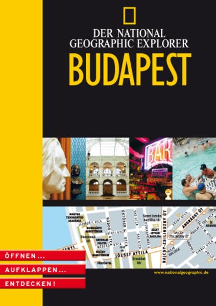 National Geographic Explorer Budapest: Öffnen, aufklappen, entdecken Leisure, Home & Garden