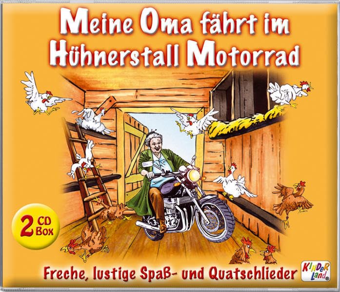 Meine Oma fährt im Hühnerstall Motorrad Leisure, Home & Garden