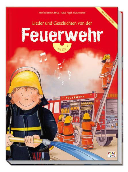 Lieder und Geschichten von der Feuerwehr mit Musical-CD: Mit Gitarrengriffen Sheet Music