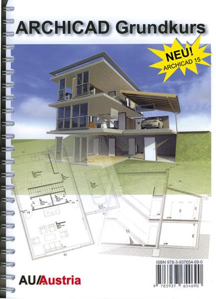 Product Image: ARCHICAD 15 Grundkurs - Handbuch - Binder, Bernhard