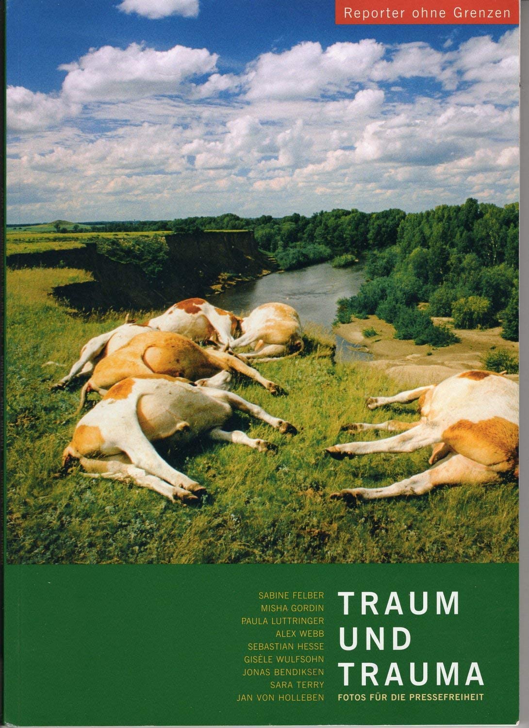 Fotos für die Pressefreiheit. Herausgegeben von Reporter ohne Grenzen / Traum und Trauma: Fotos für die Pressefreiheit 2007. Sabine Felber, Misha ... Bendiksen, Sara Terry und Jan von Holleben Photography