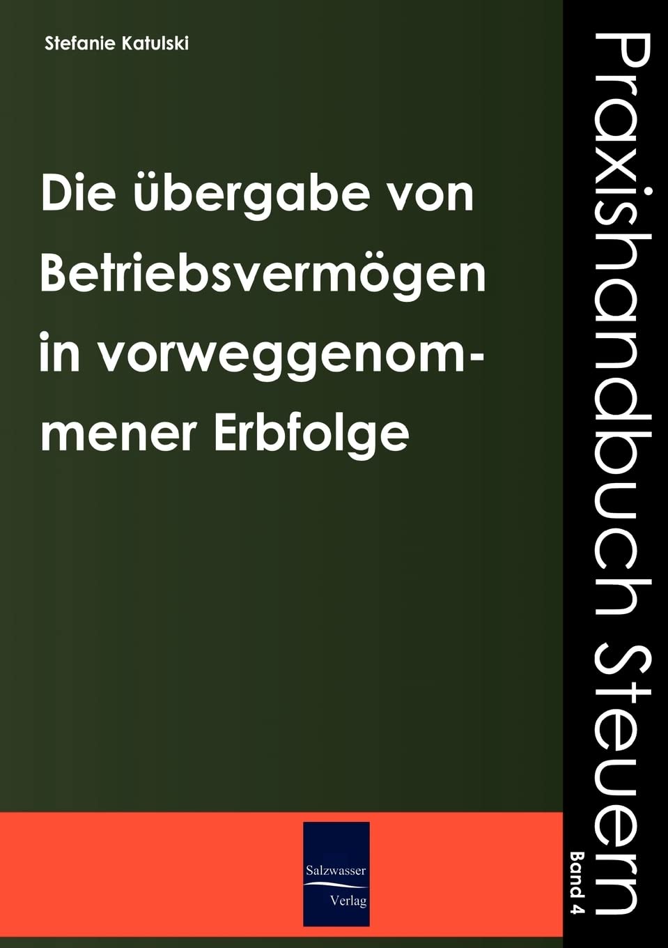 Die Übergabe von Betriebsvermögen im Wege der vorweggenommenen Erbfolge Law