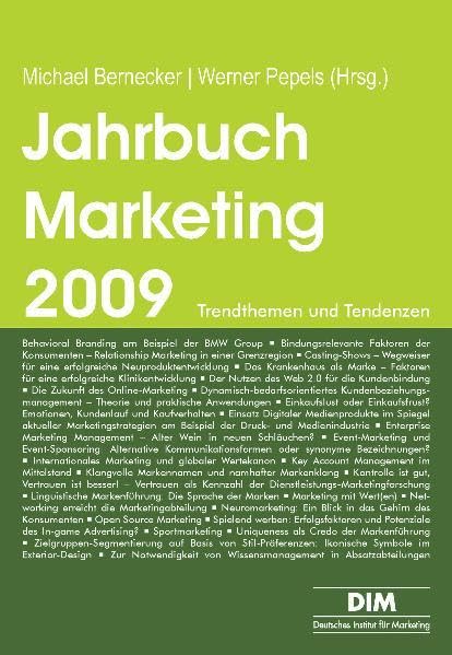 Jahrbuch Marketing 2009: Trendthemen und Tendenzen Law