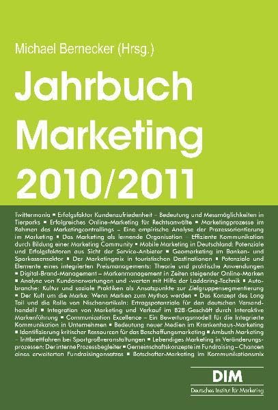 Jahrbuch Marketing 2010/2011: Trendthemen und Tendenzen Law
