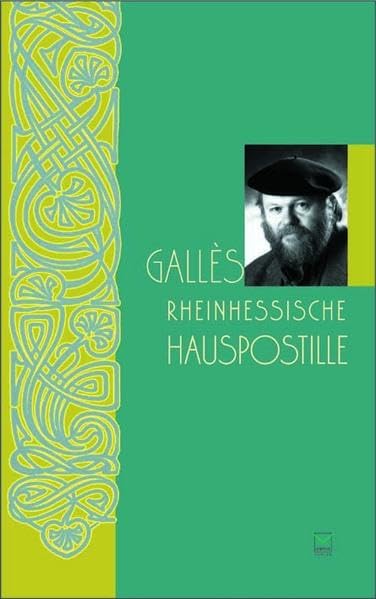 Gallés rheinhessische Hauspostille Contemporary literature