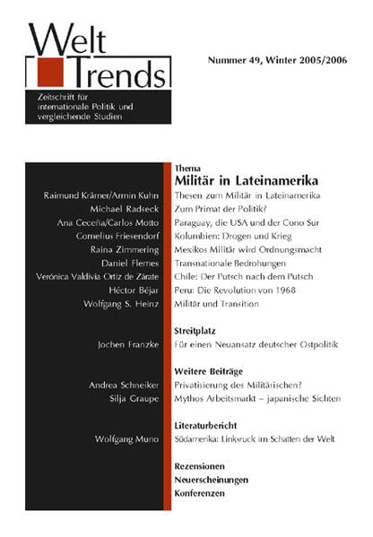 Militär und Lateinamerika (WeltTrends) Law