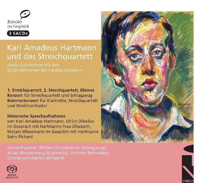 Karl Amadeus Hartmann und das Streichquartett: Mit historischen und neuen Sprachaufnahmen der Familie Hartmann (Edition Künstler im Gespräch: Beruf und Privatleben) Arts & Music