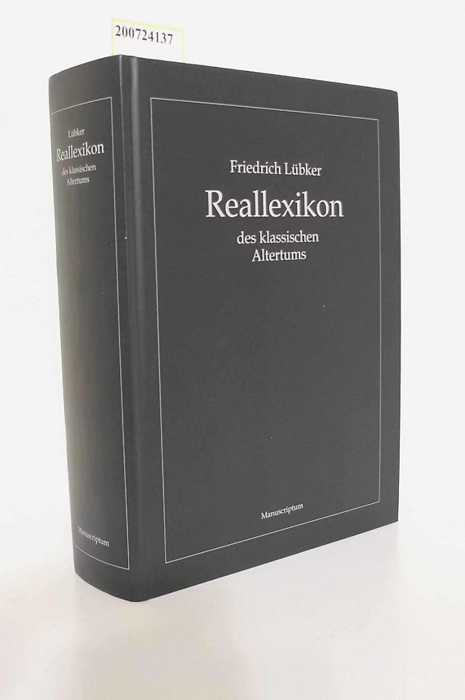 Reallexikon des klassischen Altertums Politics & History